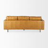 D'Arcy 88.0L x 37.0W x 34.0H Tan Leather Sofa thumbnail 5