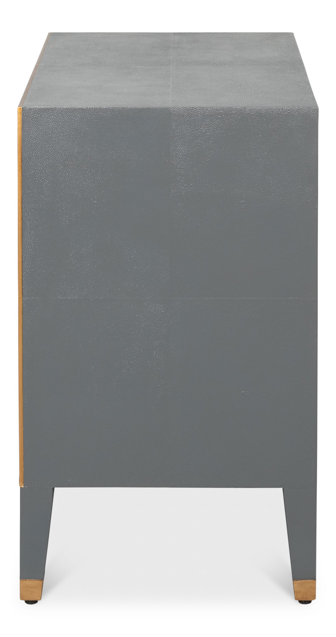 Gabriella Night Stand, Quiet Shade, Nightstand by Sarreid, 30" length x 18" width x 30" height View 4