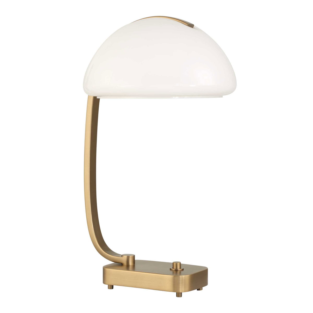 Bend The Rules Brass Desk Lamp, by Uttermost, 11" width x 19.5" height x 11" depth View 6