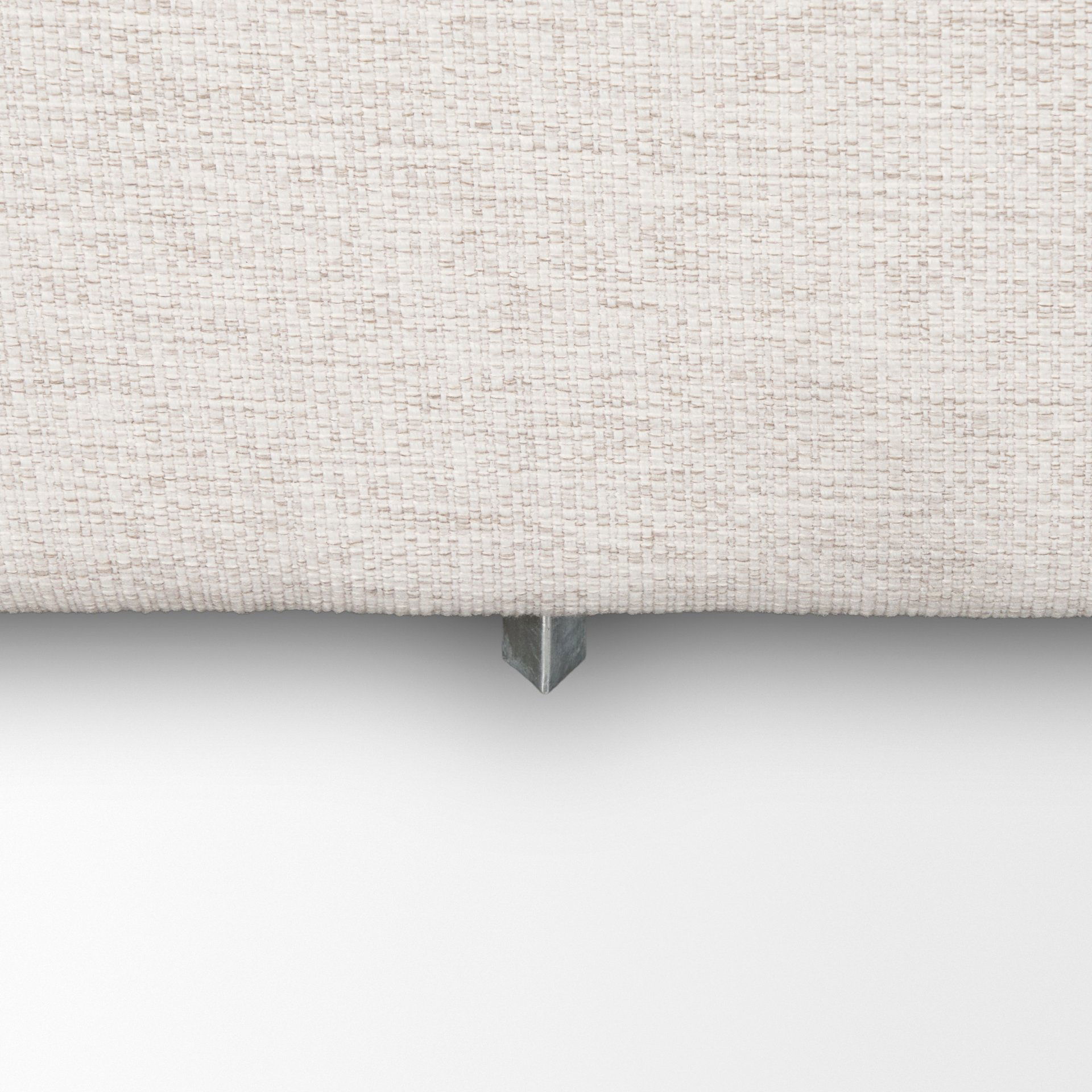 Halston Small Ottoman Oatmeal Performance Fabric, Sectional Sofa by Mercana, 38.5" length x 26.5" width x 19" height View 12