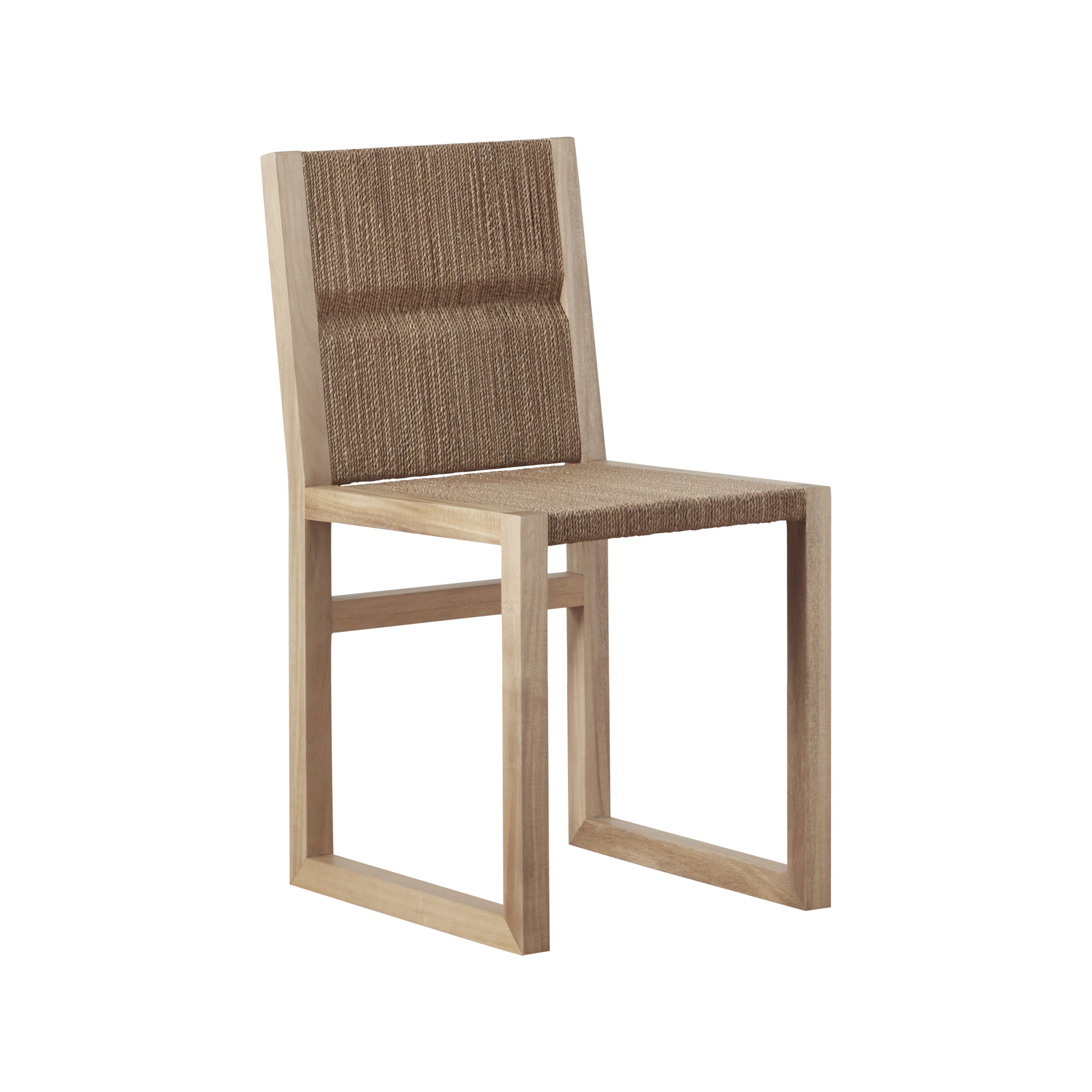 Textura Dining Chair, by Woven, 16" width x 32" height x 19" depth View 3