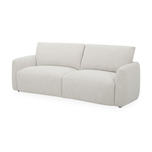 Callie Sofa 91 In. Flecked Oat