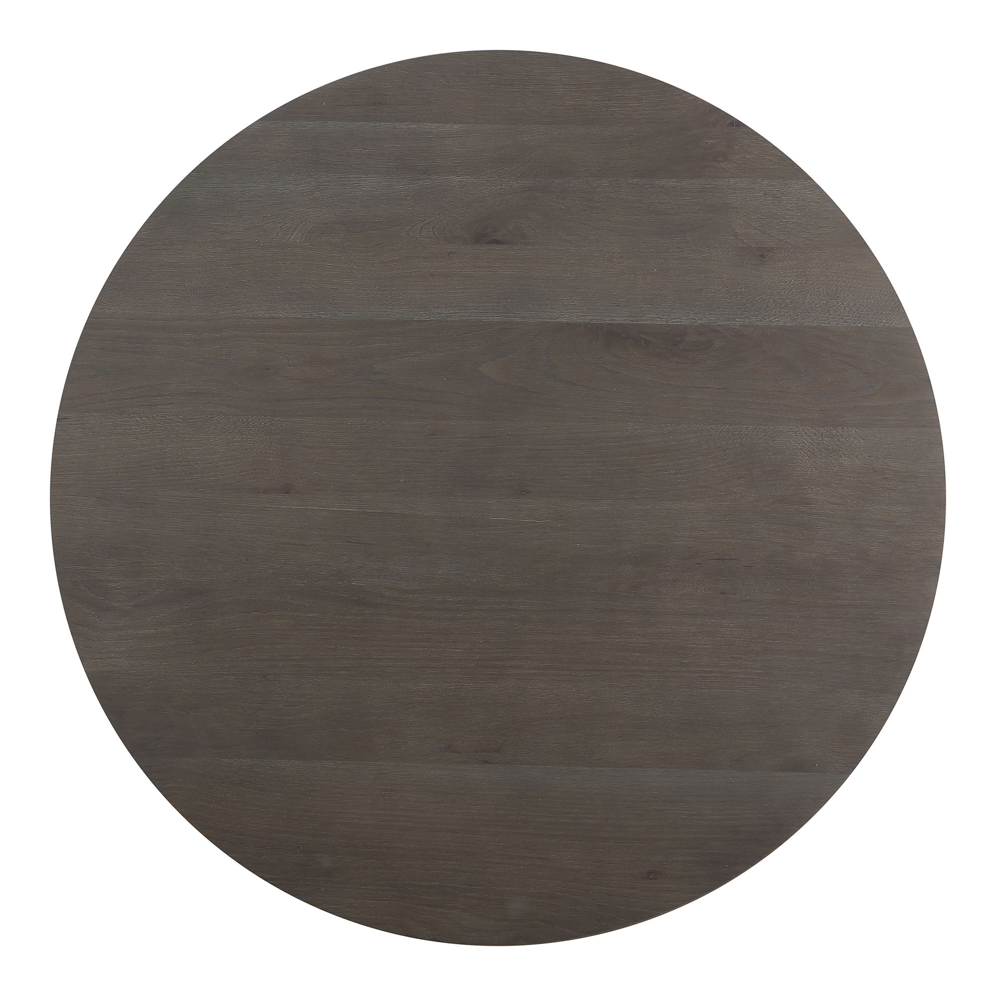 Folke Round Coffee Table Dark Brown, by Moe's Home, 38" width x 13.38" height x 38" depth View 5
