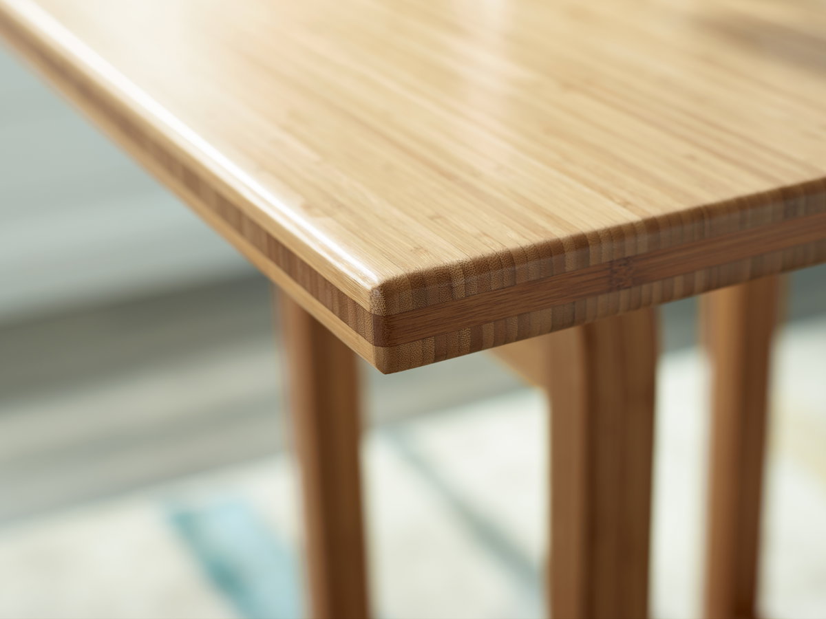 Tulip Counter Height Table, Caramelized, Dining Table by Greenington, 36" length x 36" width x 36" height View 6