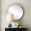 AGA ROUND MIRROR, by Uttermost, 31" width x 31" height x 5.5" depth thumbnail 2