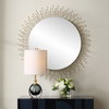 AGA ROUND MIRROR, by Uttermost, 31" width x 31" height x 5.5" depth thumbnail 2