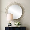 Aga Round Gold Mirror, by Uttermost, 31" width x 31" height x 5.5" depth thumbnail 2