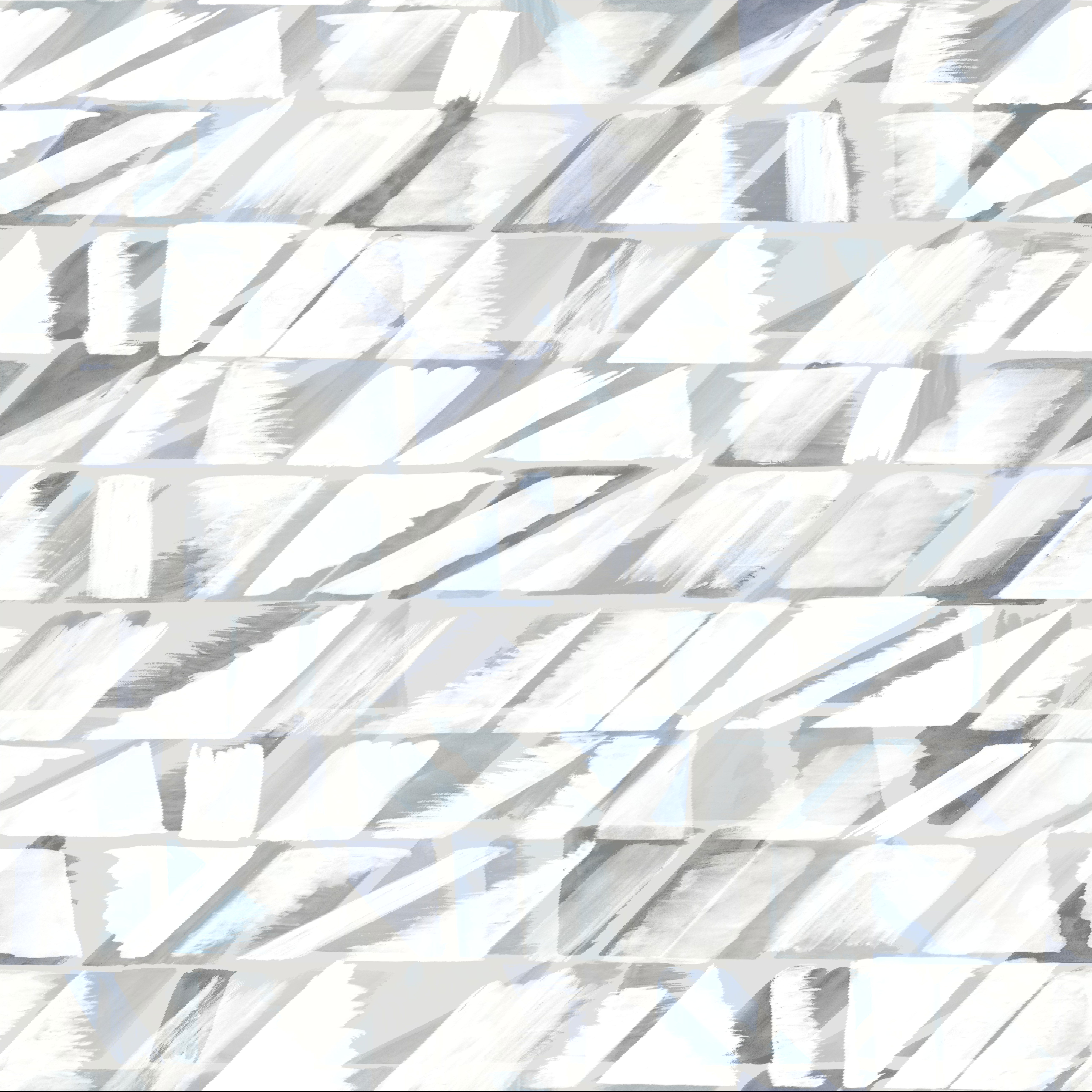 Refraction Blue & Grey Peel & Stick Wallpaper large image 