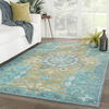 Jaipur Living Modify Handknotted Medallion Teal Olive Area Rug thumbnail 4