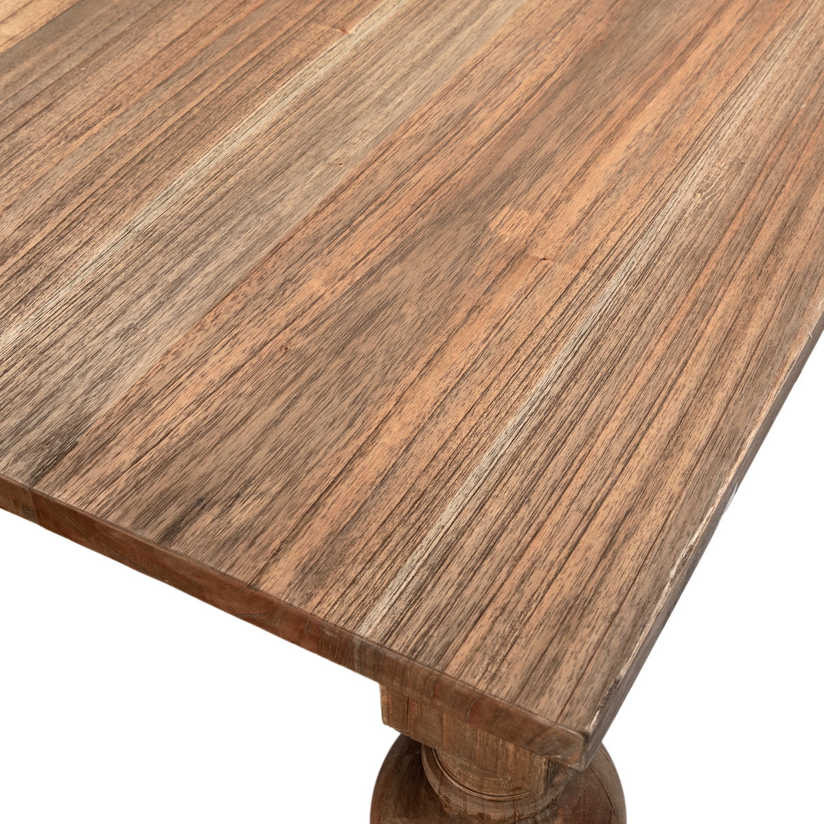 Campbell Dining Table 78', by Dovetail, 78.35" width x 30.5" height x 39.4" depth View 4