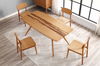Azara Dining Table, Caramelized, by Greenington, 36" length x 72" width x 29.5" height thumbnail 5