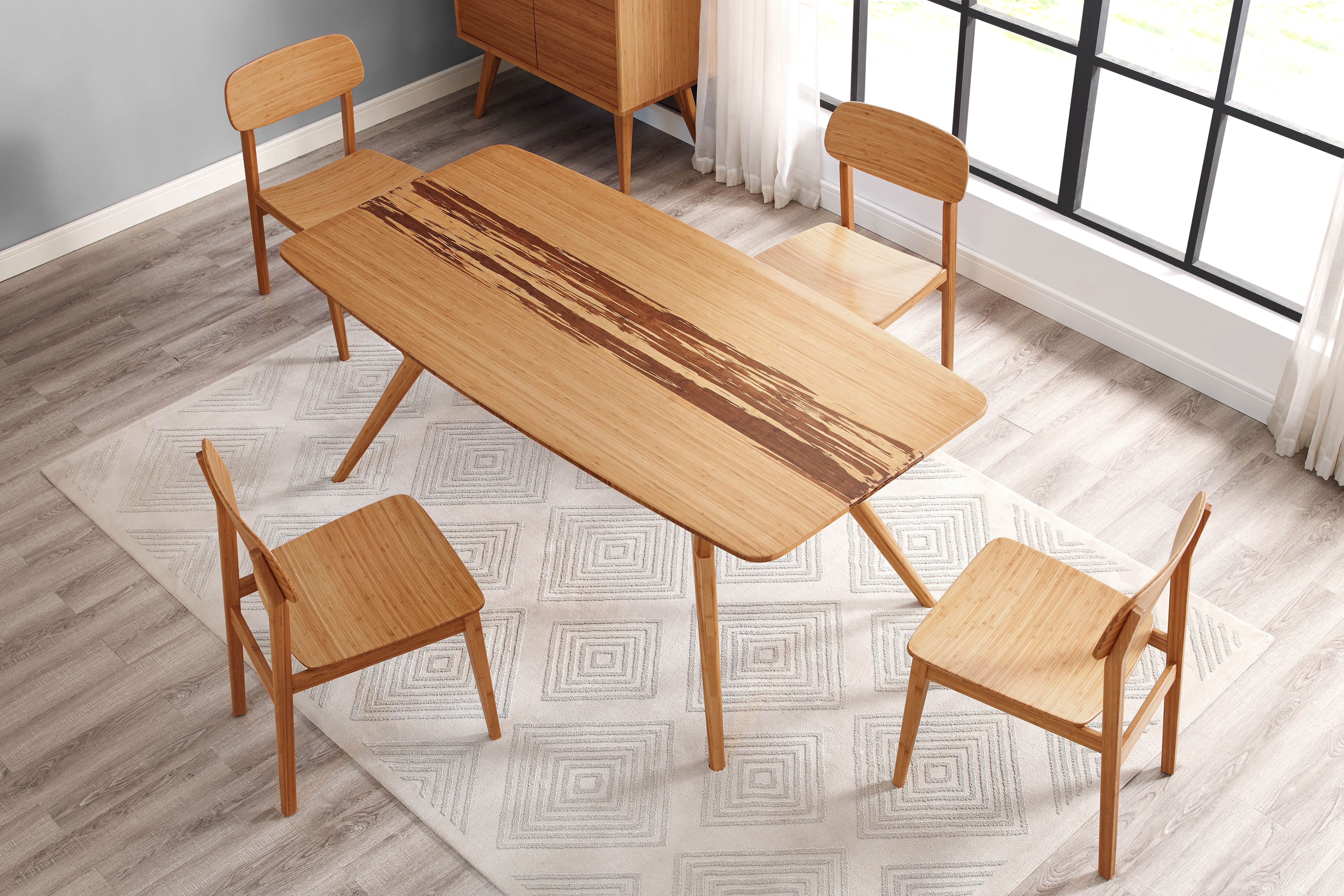 Azara Dining Table, Caramelized large image 