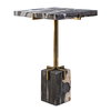 Rowman Petrified Wood Accent Table, Furniture by Uttermost, 14.9" width x 22.44" height x 14.9" depth thumbnail 5