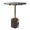 Rowman Petrified Wood Accent Table, Side & End Table by Uttermost, 14.9" width x 22.44" height x 14.9" depth thumbnail 5