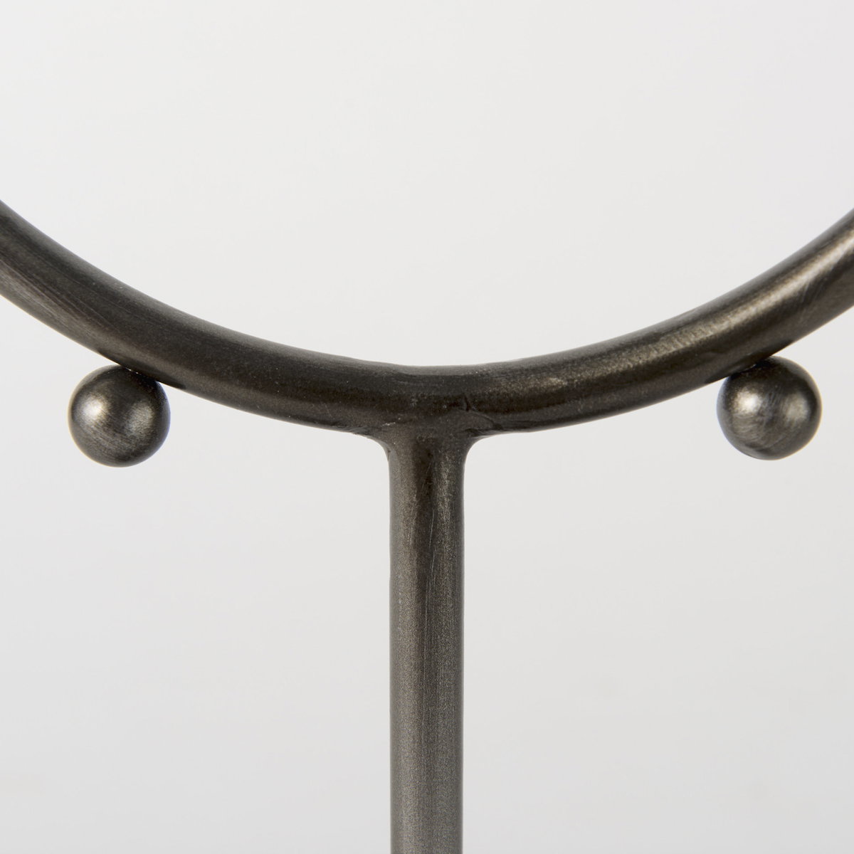 Elio  Large Studded Hoop Object, Decorative Object by Mercana, 8.27" length x 2.95" width x 14.96" height View 7