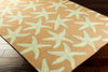 Rain Handmade Rug, by Surya, 1'6" length x 1'6" width thumbnail