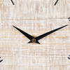 Raja Matte Black Metal with Wood Table Clock, by Mercana, 10.43" length x 3.15" width x 11.02" height thumbnail 10