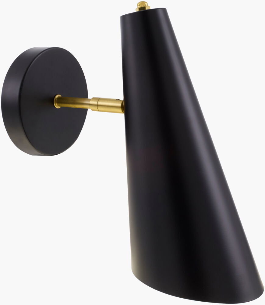 Novalie Wall Sconce, by Surya, 11" length x 5" width x 12" height