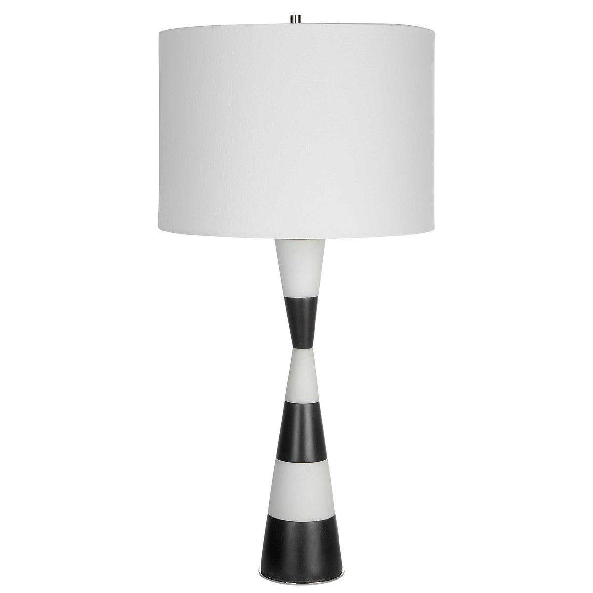 Bandeau Banded Stone Table Lamp, by Uttermost, 14" width x 29.5" height x 14" depth View 5