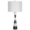 Bandeau Banded Stone Table Lamp, by Uttermost, 14" width x 29.5" height x 14" depth thumbnail 5