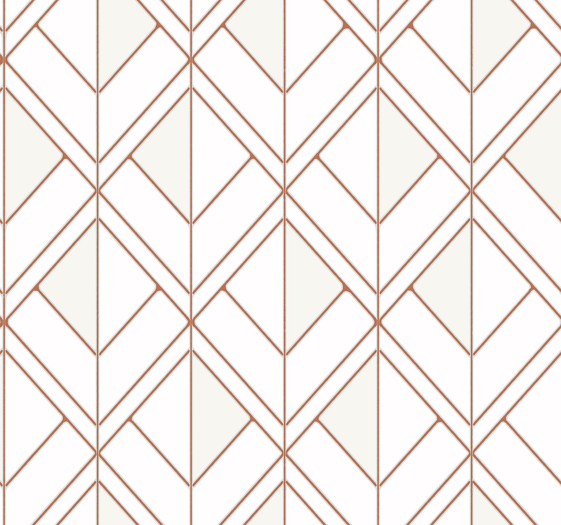 Diamond Shadow Orange Wallpaper, by York Wall, 27' length x 2'3" width x 0.02" depth View 1