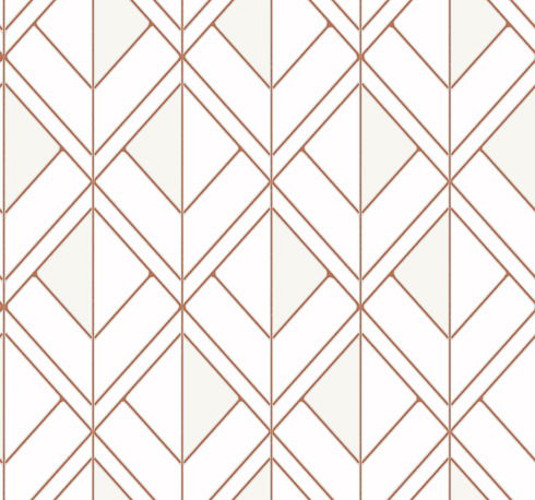 Diamond Shadow Orange Wallpaper