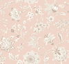 Sutton Blush Wallpaper, by York Wall, 27' length x 2'3" width x 0.02" depth thumbnail 1