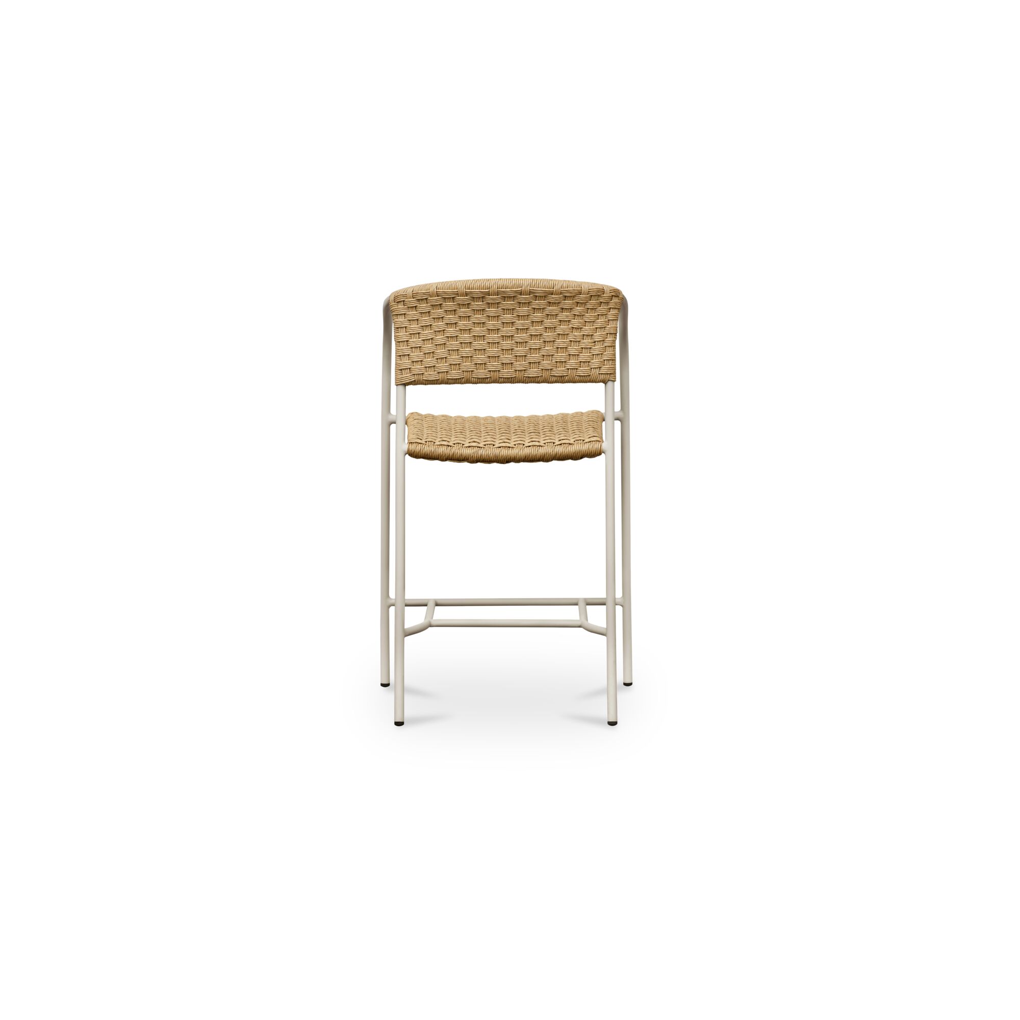 Zola Outdoor Counter Chair Natural, Counter & Bar Stool by Moe's Home, 24" width x 38.66" height x 23" depth View 4