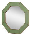 Eleanor Mirror,Shagreen,Watercress, by Sarreid, 32" length x 1" width x 32" height thumbnail 2