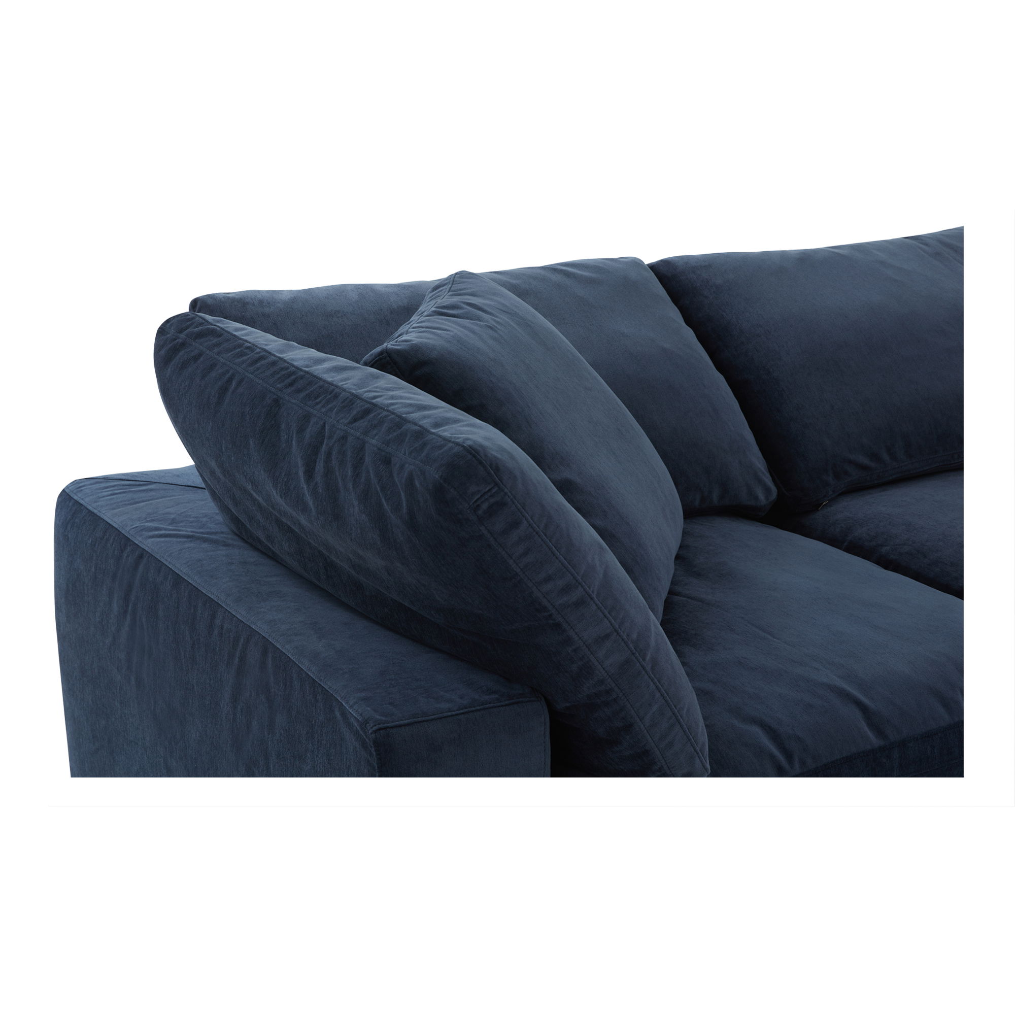 Clay Classic L Modular Sectional, Sectional Sofa by Moe's Home, 133.5" width x 32" height x 133.5" depth View 5