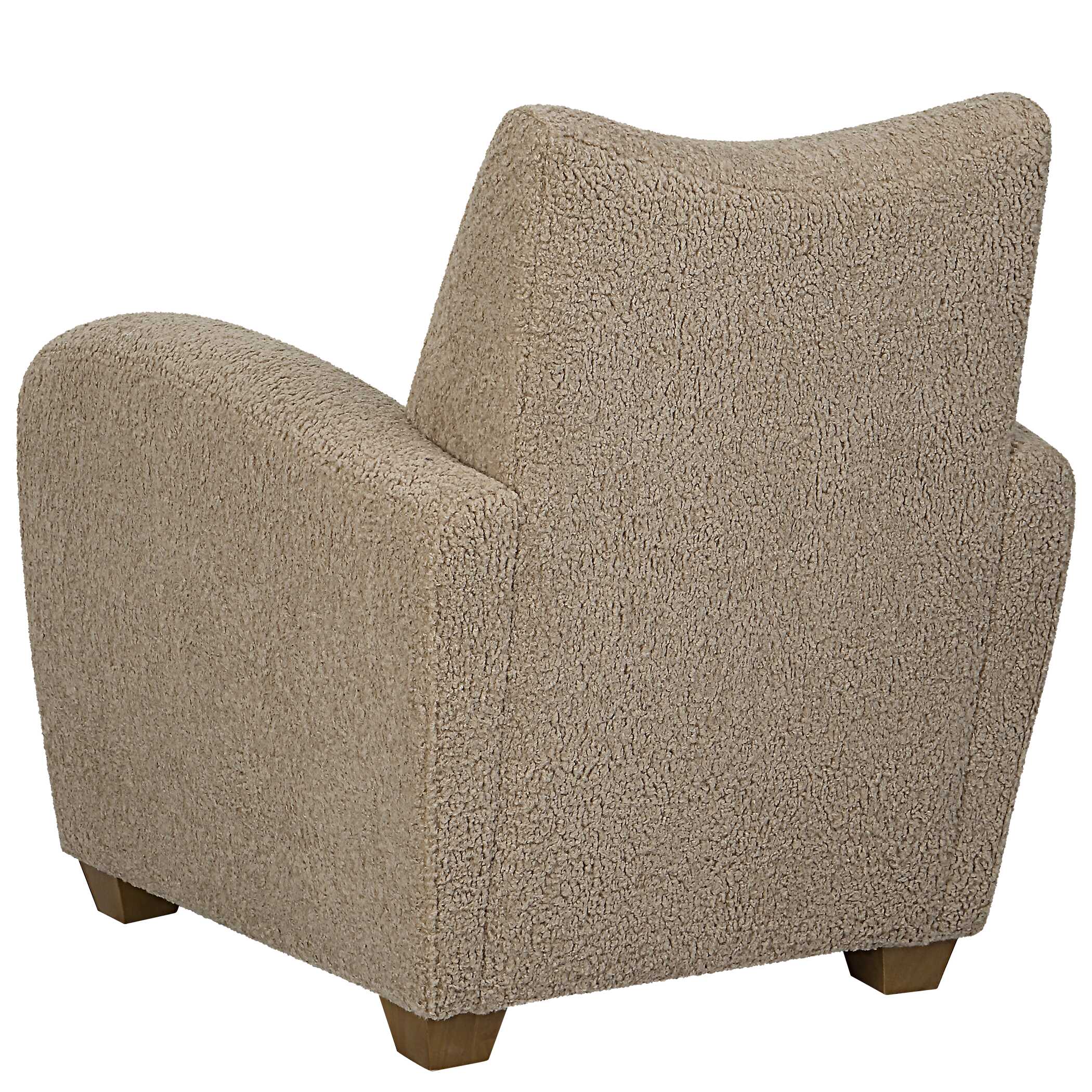 Teddy Latte Accent Chair, Furniture by Uttermost, 32" width x 35" height x 34" depth View 5