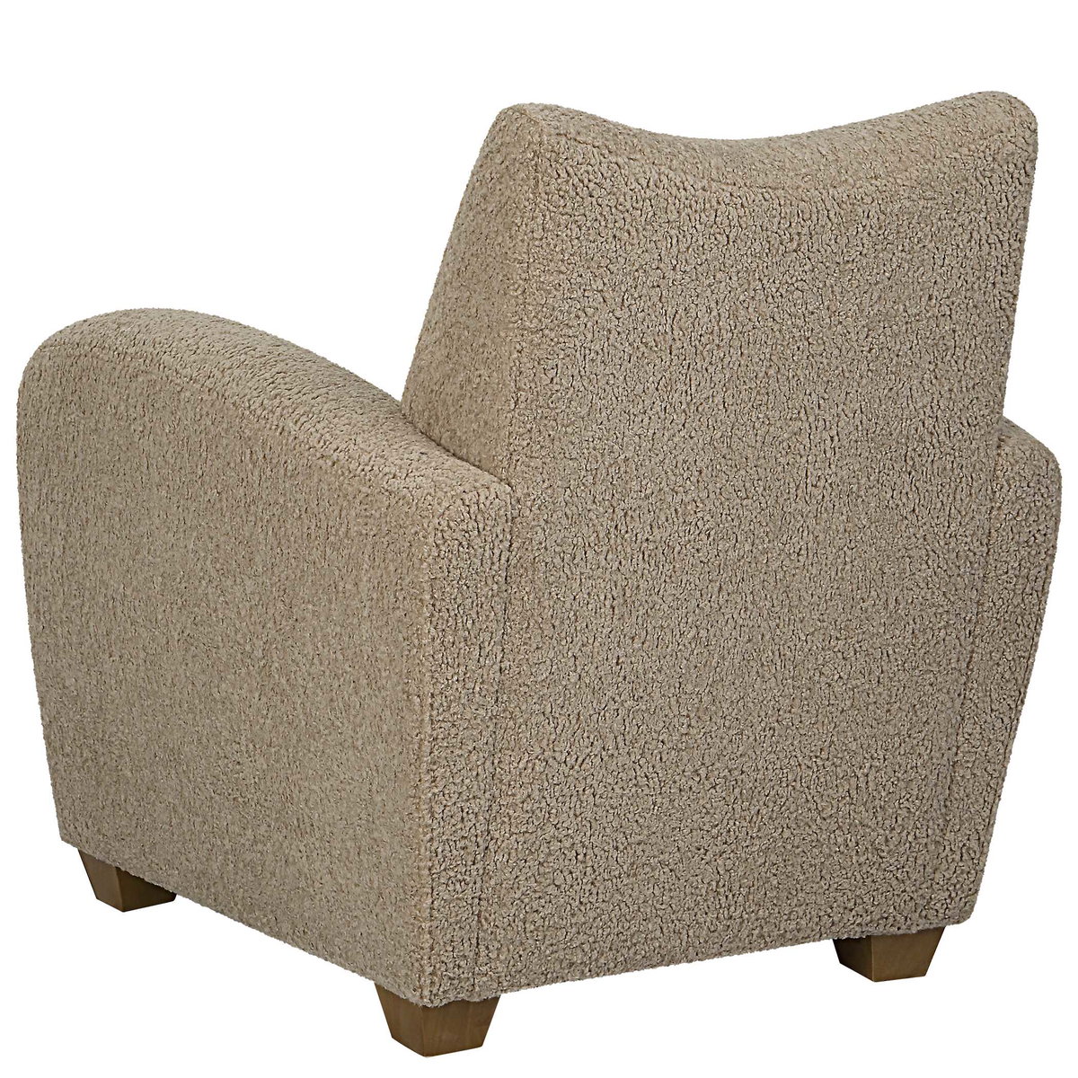 Teddy Latte Accent Chair, by Uttermost, 32" width x 35" height x 34" depth View 5
