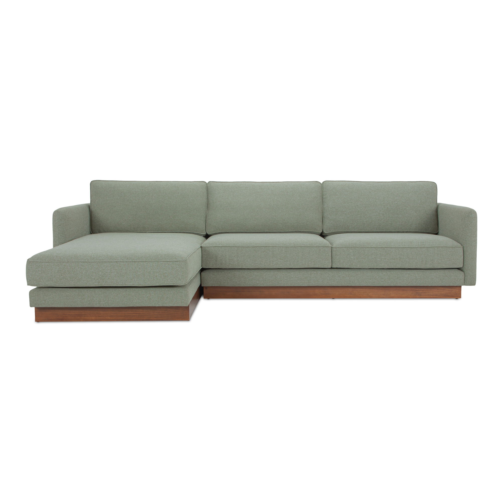 Vernon Left Sectional Sage large image 