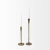 Levit (Large) Gold Table Candle Holder, Candles & Candle Holder by Mercana, 5" length x 5" width x 20" height thumbnail 6
