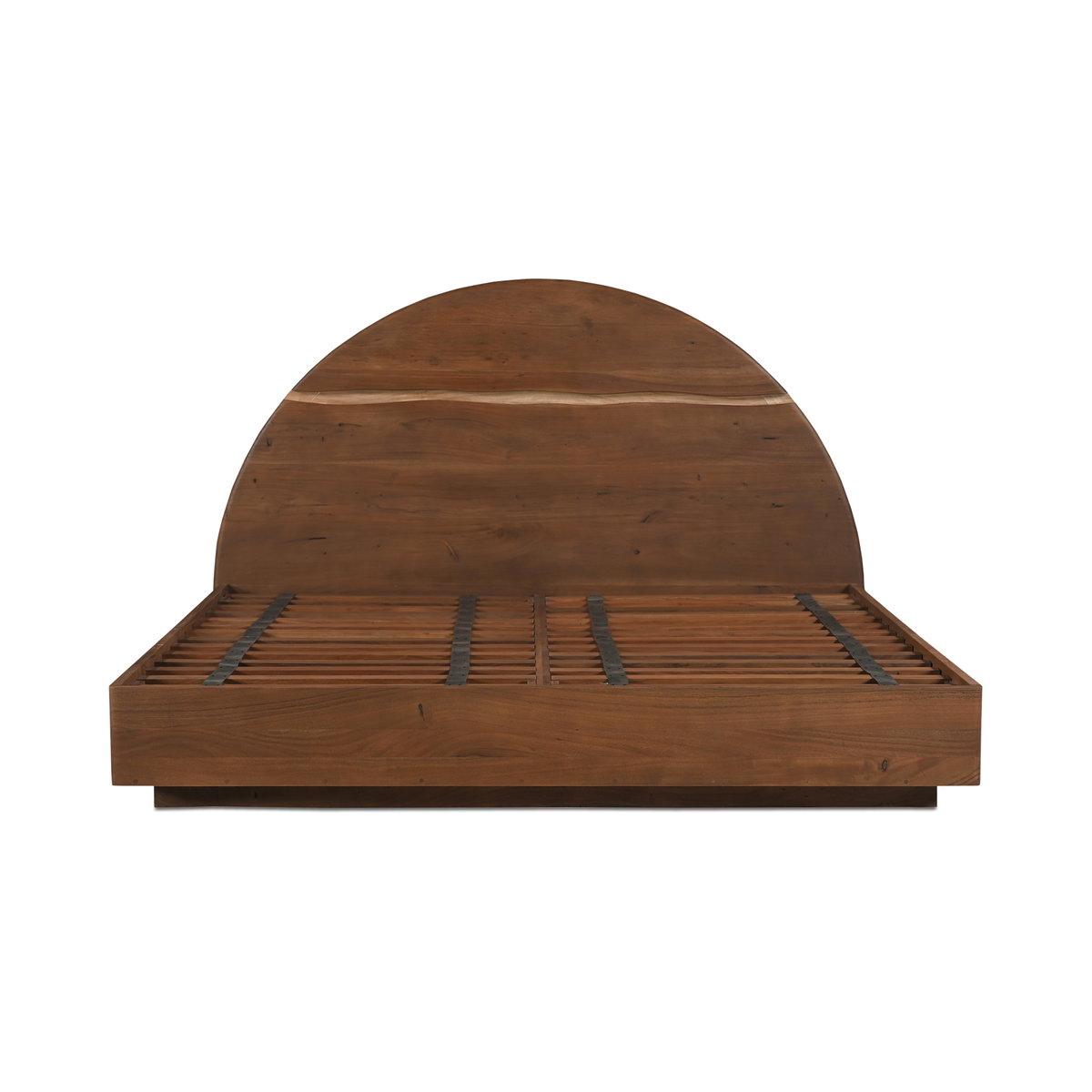 Watson Queen Bed Brown, by Moe's Home, 65" width x 50" height x 84" depth View 2