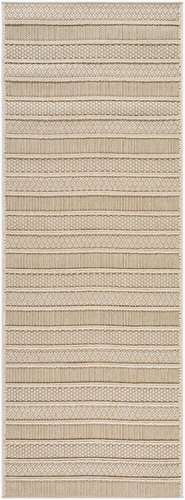 Rockport Machine Woven Rug, by Surya, 7'2.61" length x 2'7.5" width