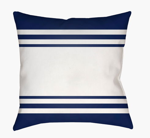 Lake Stripes Accent Pillow