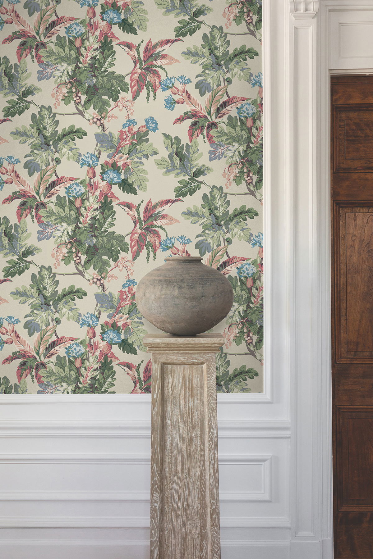 Briarwood Taupe Wallpaper large image 