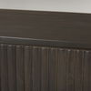 Terra 72L x 18W x 32H Dark Brown Wood Fluted Sideboard thumbnail 9