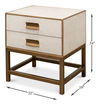 Gideon Shagreen Side Table, Osprey White thumbnail 12