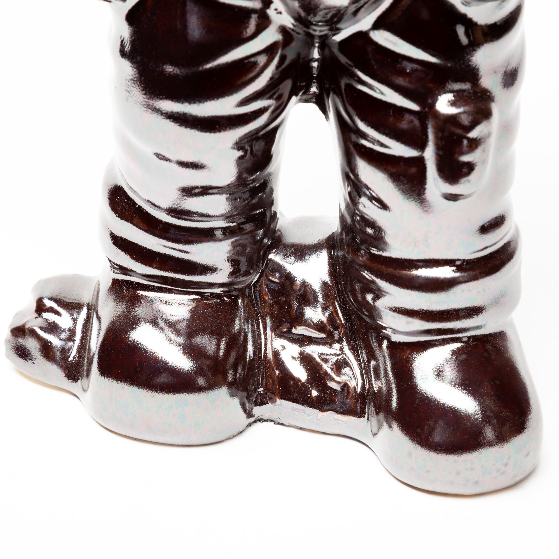 Aldrin 4L x 4W Bronze Electroplated Astronaut, Decorative Object by Mercana, 3.94" length x 3.54" width x 10.04" height View 8