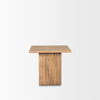 June Light Brown Wood with Fluting Square Side Table thumbnail 6