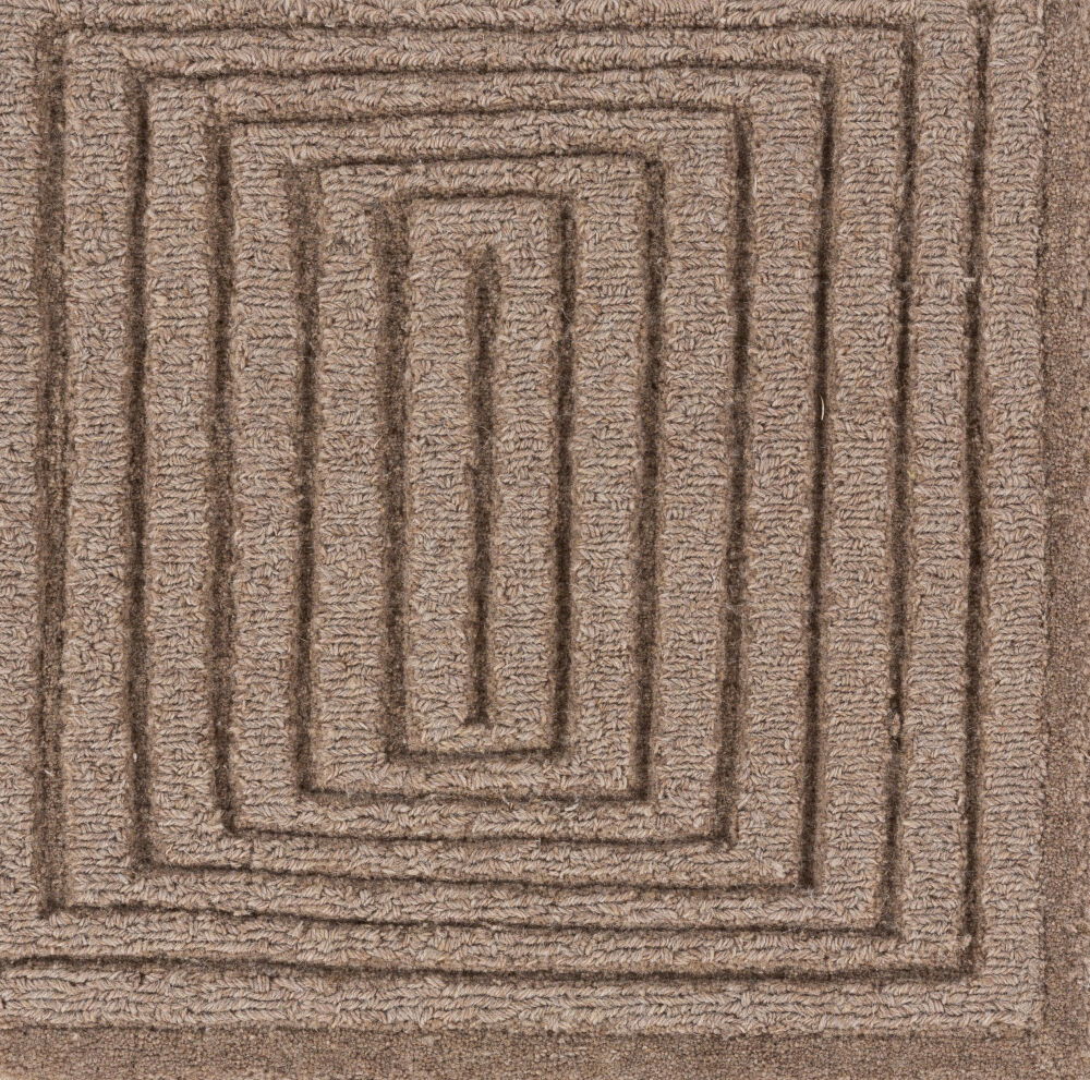 Mystique Handmade Rug, by Surya, 1'6" length x 1'6" width