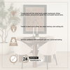 Soma 48' Round Dining Table | Modern | Black Wood | Seats 4, by Mercana, 48" length x 48" width x 30" height thumbnail 4