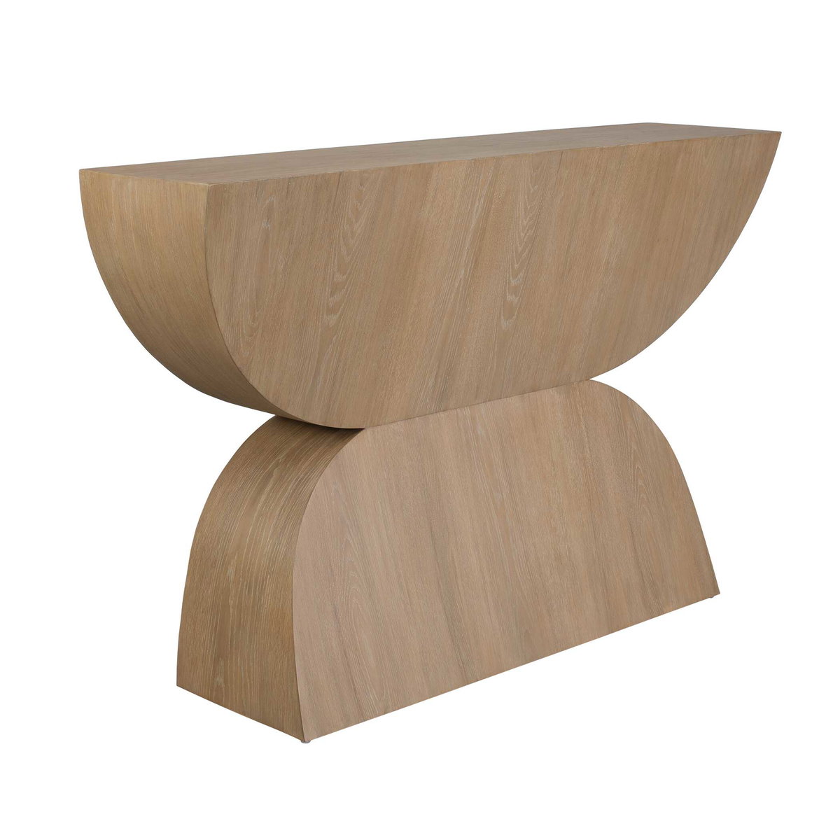 Ciano Modern Wood Console Table, by Uttermost, 52" width x 34" height x 13" depth View 5