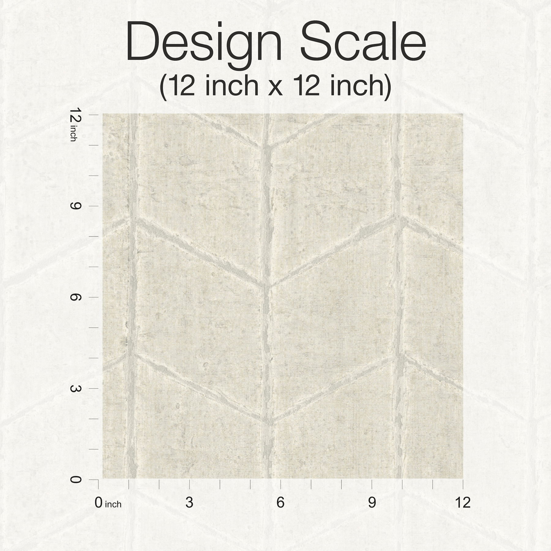 Flatiron Geometric Pearl Grey Wallpaper large image 