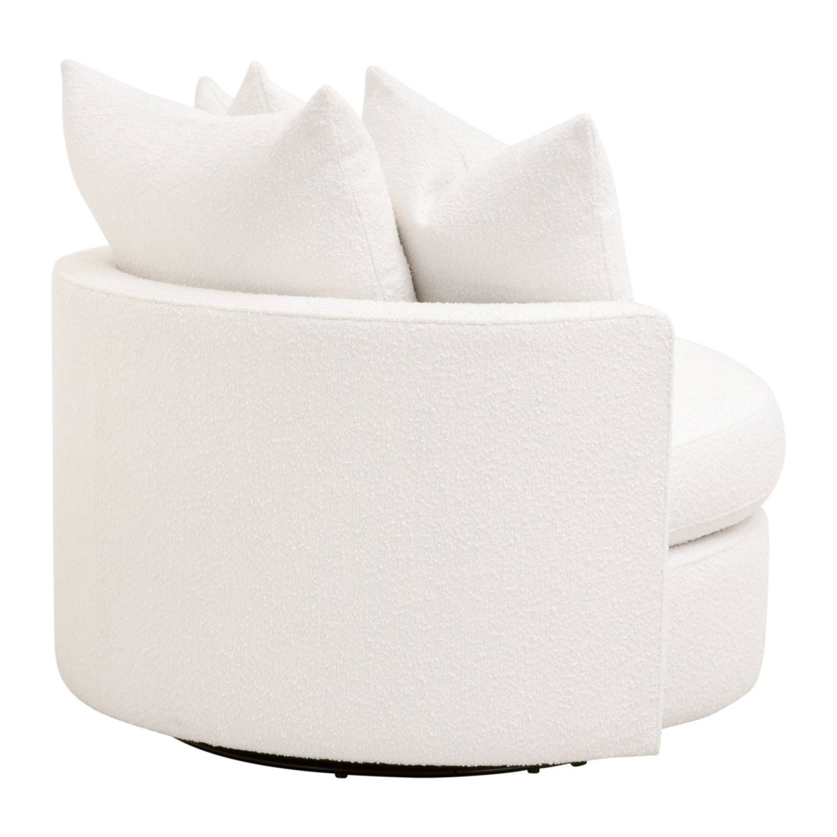 Lourne Petite Swivel Sofa Chair, Seating by Essentials for Living, 43.5" width x 33" height x 41" depth View 6
