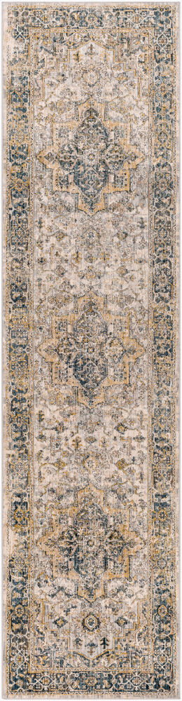 Aspendos Machine Woven Rug, by Surya, 10'0.08" length x 2'7.5" width