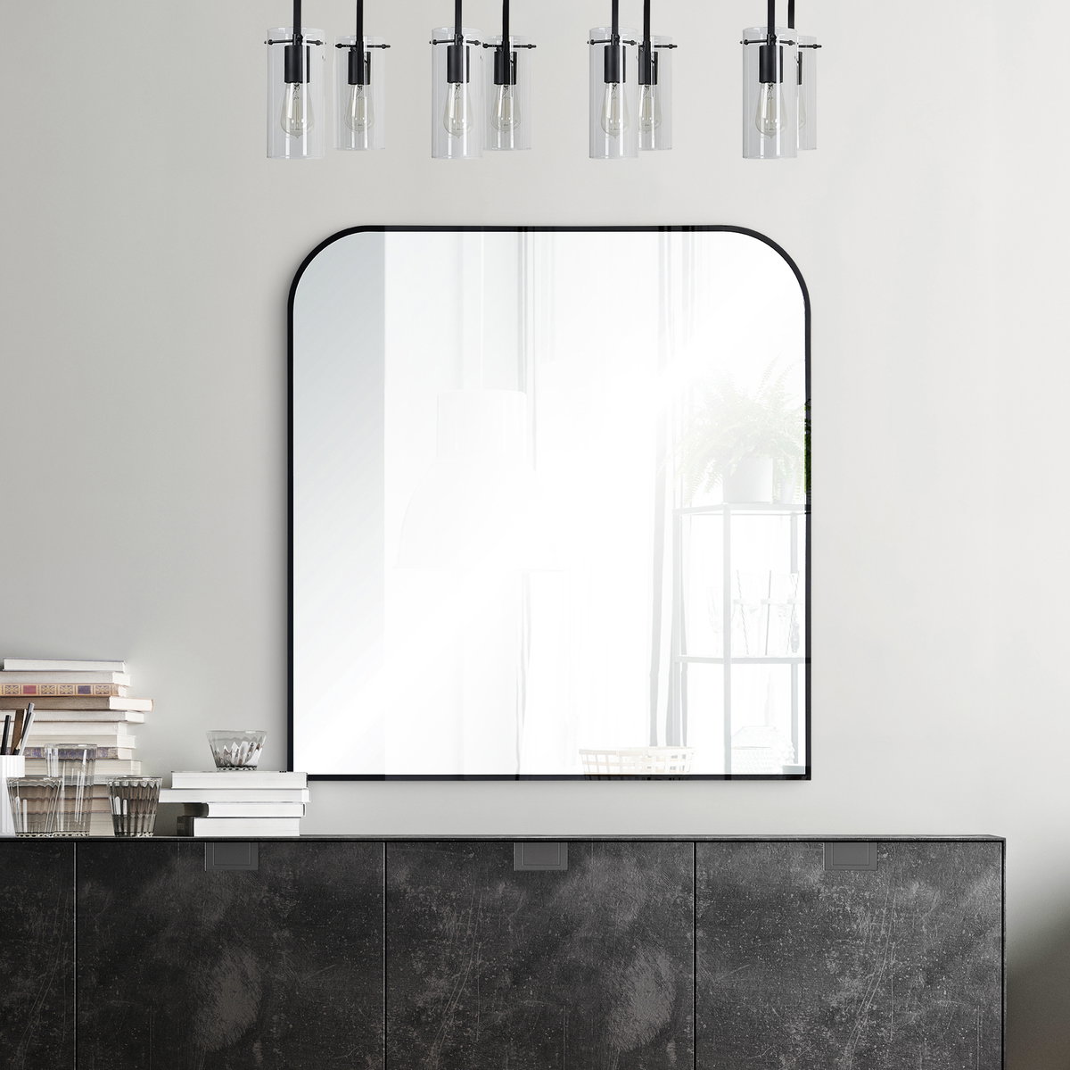 Luka Wall Mirror, by Renwil, 40" height x 0.75" depth View 6