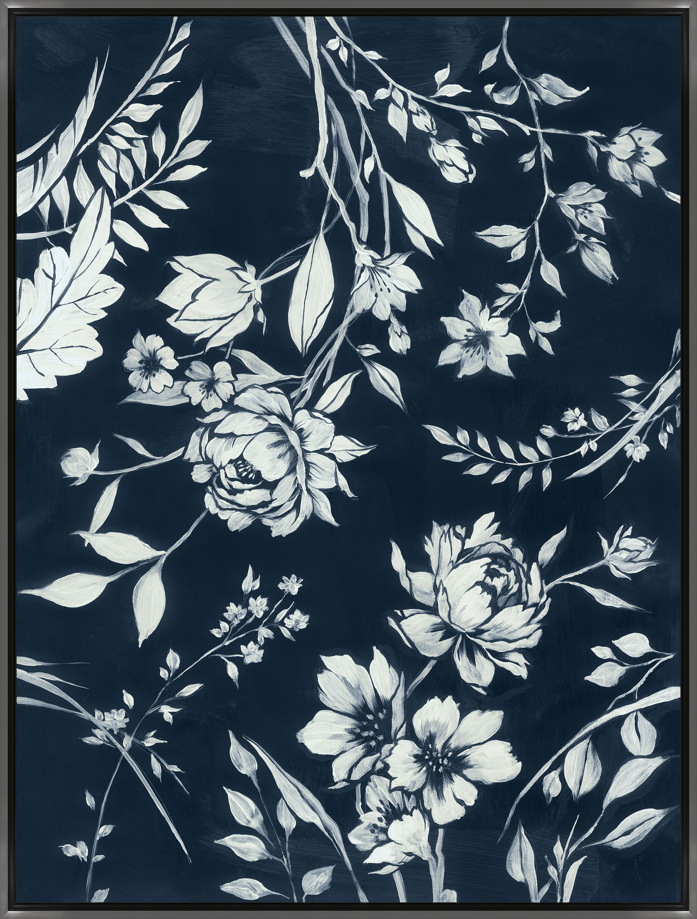 25.5 x 33.5 Floral Symphony I large image 